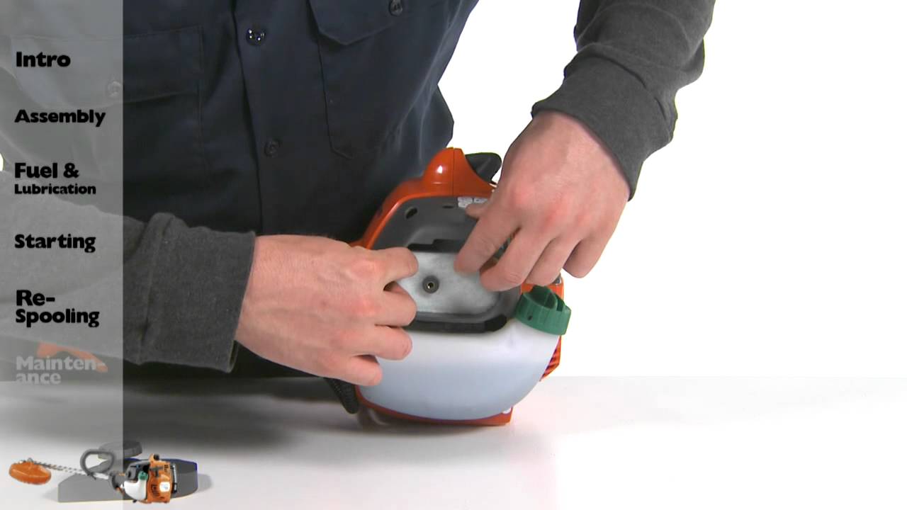 Husqvarna Trimmer | Maintenance | Husqvarna Canada - YouTube