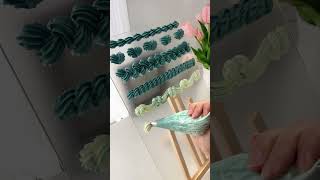 How to use cake decorating tips? Nozzle Piping Technique Tutorials  #pipingskills #pipingtips