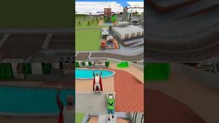 Franklin And Rat Stuck In Air 🤯 in INDIAN BIKE DRIVING 3D #shorts #viral