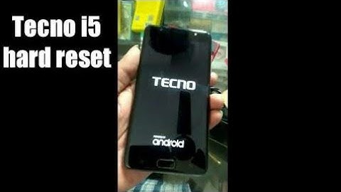 Tecno i5 Hard Reset in Hindi