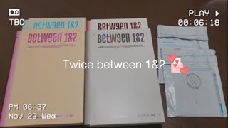 Twice between 1&2 и небольшая распаковка карт🌸k-pop unboxing