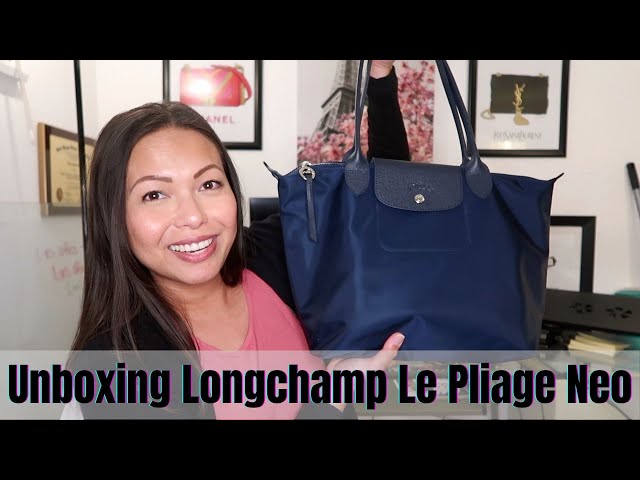 Longchamp - Le Pliage Neo Nordic color 💙 we love a soft