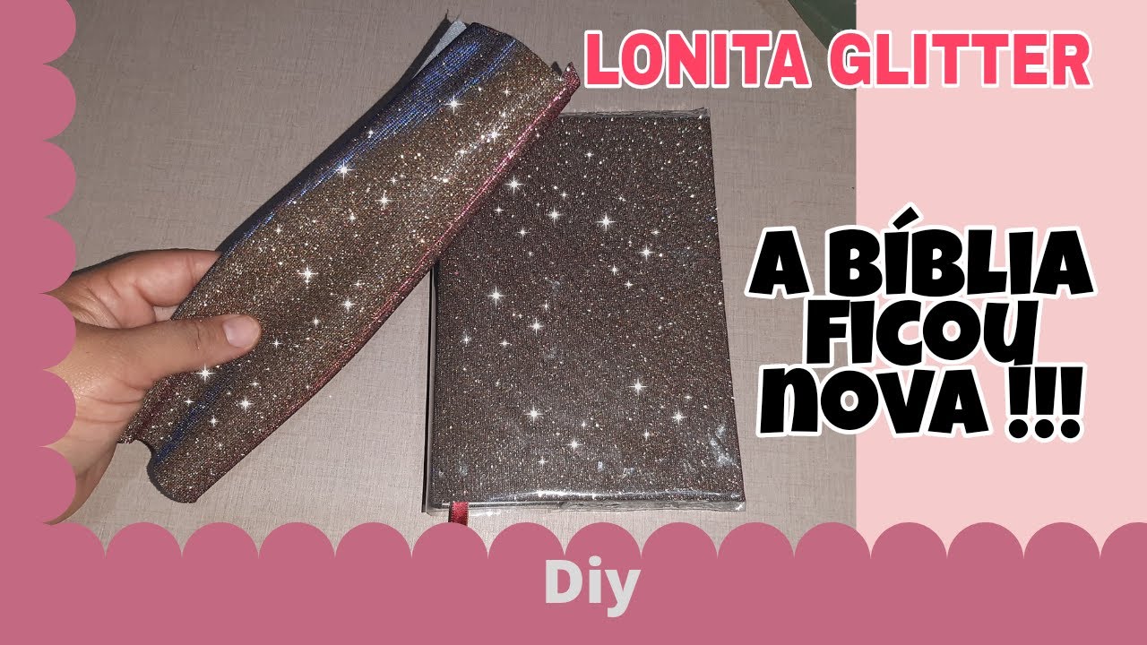 UMA RESTAURAÇÃO DE BÍBLIA LINDA E FÁCIL COM LONITA.