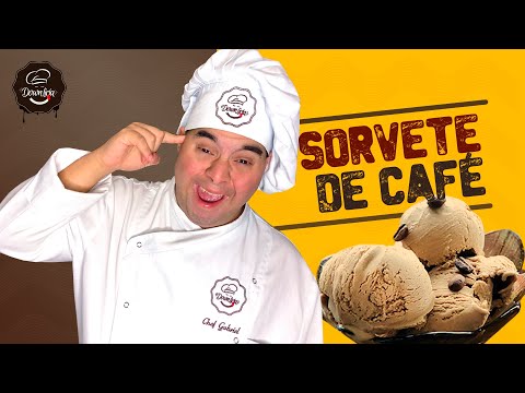 SORVETE DE CAFÉ SUPER FACIL DE FAZER