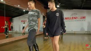 YANIS MARSHALL HEELS INTENSIVE. 'YOU'RE MINE' OSCAR AND THE WOLF. MILLENNIUM DANCE COMPLEX LA