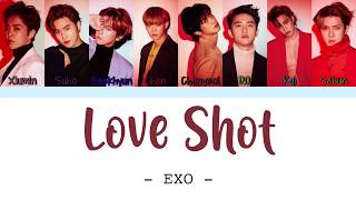 EXO (엑소) - Love Shot (Color Coded Lyrics Han/Rom/Eng/가사)