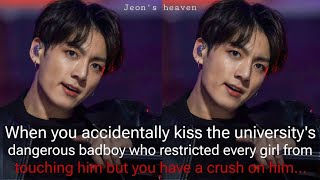 Download Lagu When you accidentally kiss the university's dangerous badboy who restricted every girl from touching MP3