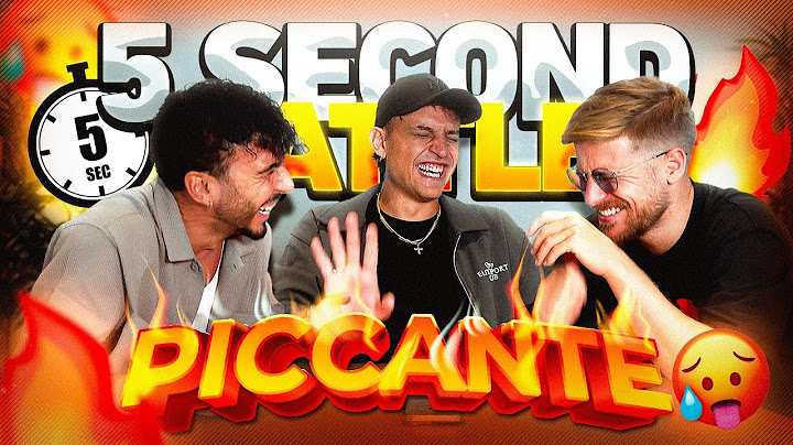 5 SECOND BATTLE PICCANTE #2 | Awed, Riccardo Dose e Dadda