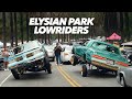 Lowriders hitting switches at elysian park