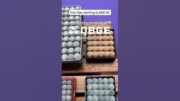 Explore our diverse range of cue tips at qrew.ae