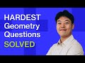 Solving the HARDEST GEOMETRY Questions You'll Face in Class