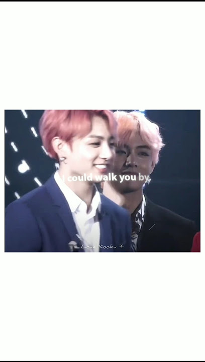 Blue (lyrics) ~ Jungkook ai cover || Taekook fmv || #taekook #ff #kookv #song #vkook #bts #shorts