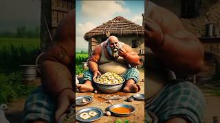 The gluttonous fat man harassed the pigeon😭 || #shorts #viral