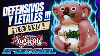 ATACÁ EN DEFENSA !!! DECK KOALA SPEED DUEL #yugioh #speedduel