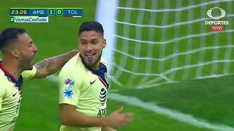 Gol de B. Valdez | América 2 - 0 Toluca | Cuartos de Final Apertura2018 | LIGA Bancomer MX