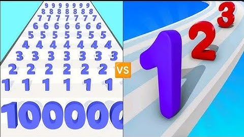 number merge run part 2 😂🤣 ! number merge run max level 💯 #shortvideo #trending