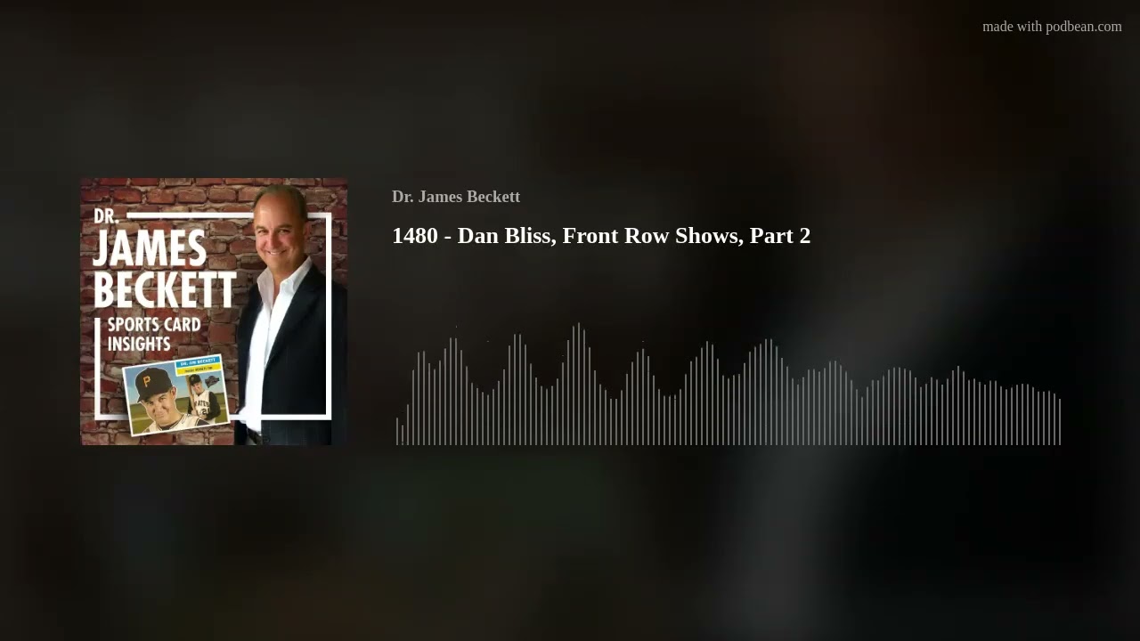 1480 - Dan Bliss, Front Row Shows, Part 2