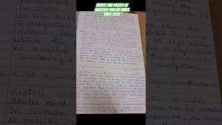 Define Arrest and Rights of Arrested person under Bnss 2023 lawnotes