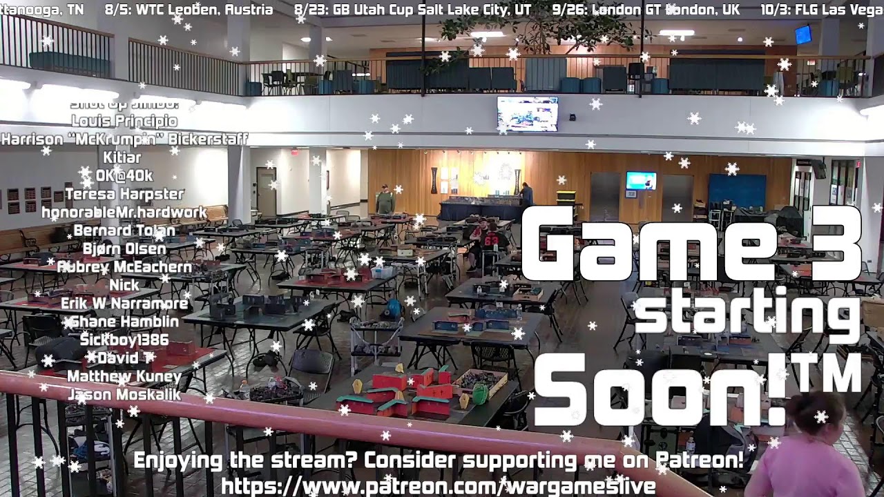 Rise of the Empire Warhammer 40k Tournament Day 1