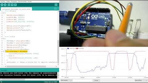 comparador luz con fotoceldas, Arduino y puerto serial
