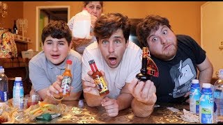 INSANE HOT SAUCE CHALLENGE WITH ARMENIAN FAMILY!
