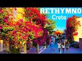 Rethymno crete greece 4kuwalking tour