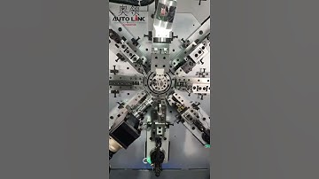 High-quality and efficient Autolink CNC spring machines! #springmachine #cncspringmachine