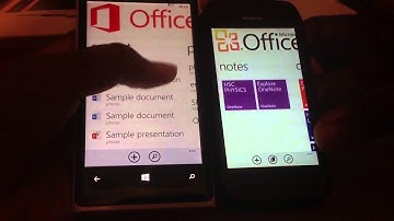 Windows Phone - Office features
