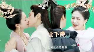 Trivia: In the last kiss scene, Luo Yunxi took the initiative to squat down and let Bailu kiss