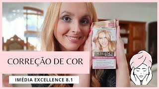 Color Correction with 8.1 | Imédia Excellence | Swedish Blonde | L'Oréal #imediaexcellence #Loreal