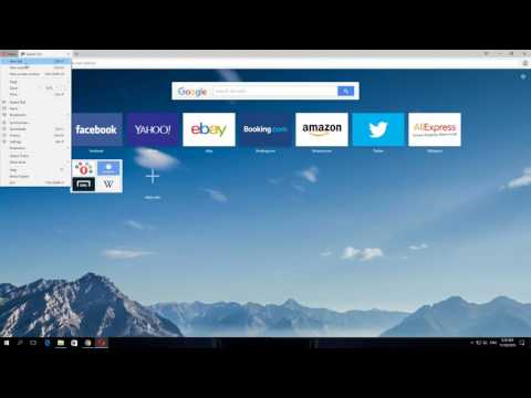 Video: Sådan åbnes Et Nyt Vindue I Opera-browseren