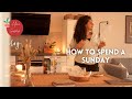 How I spend my Sunday in a peaceful way | Easy Snack Ideas | Mango Dessert Vlog