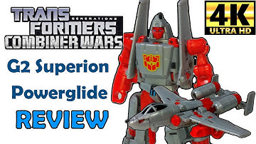 Transformers G2 Powerglide Superion Combiner Wars Review