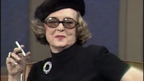 Bette Davis on The Dick Cavett Show 1971, Nov 17th...