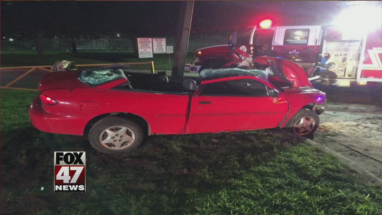 Man in serious condition after crashing into utility pole in Jackson ...