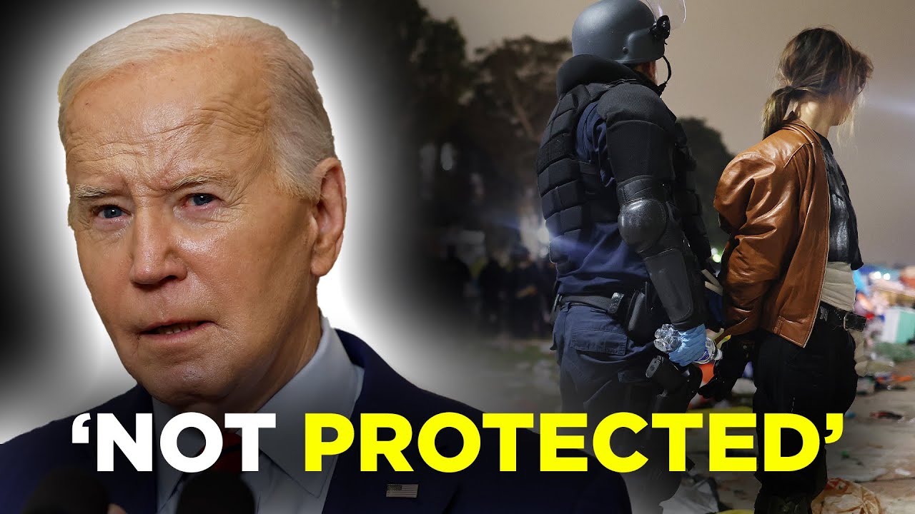 Biden: ‘Order Must Prevail’, Police Clear UCLA Encampments, NEW POLL: Trump LEADING Swing States