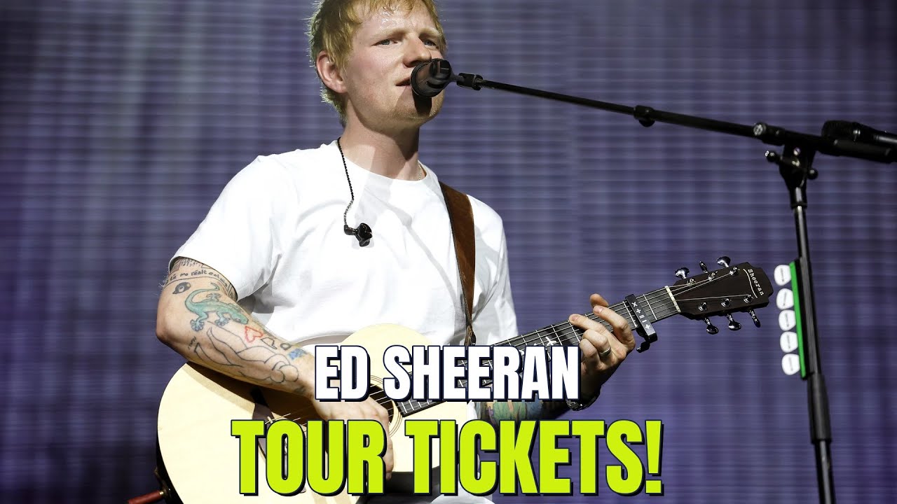 Ed Sheeran Tour 2026: Tickets, Dates & HUGE Arizona Kickoff!