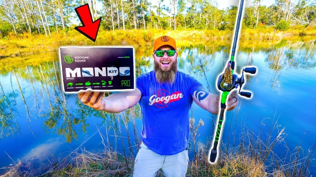 GOOGAN Fishing Kit Caught a Pond PB (Catch Co MONDO Box) 