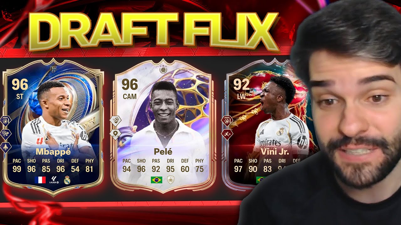 93 no MAIOR FUT DRAFT DA HISTÓRIA! DRAFTFLIX COMPLETO no EAFC 26! 