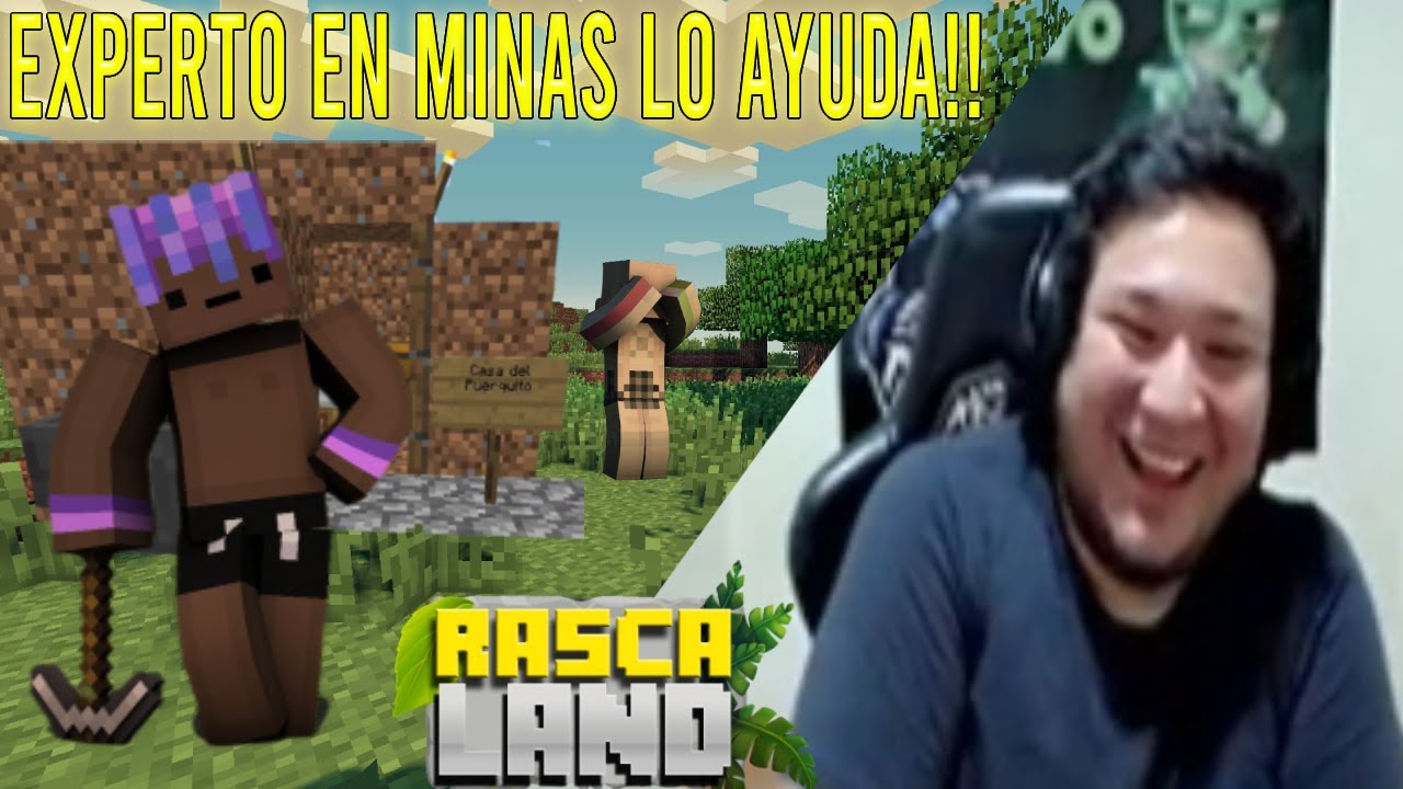 😃KINGTEKA🐷 🐖 ENTRA A RASCALAND[PARTE2] LE PIDE AYUDA A RONCHAS QUE LO AYUDE A HACER SU CASA😅
