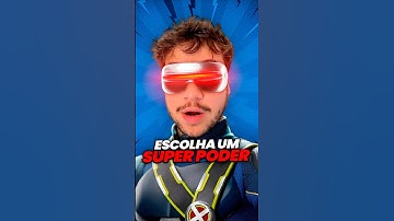 escolha um super poder #livedobrino #humor #MundinhoBrino