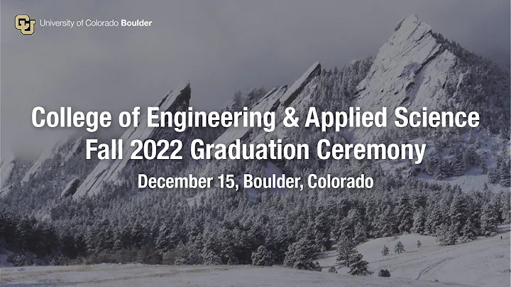 Fall 2022 Engineering & Applied Science Graduation Ceremony