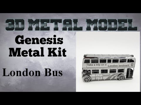 Genesis Metal Model Build - London Bus