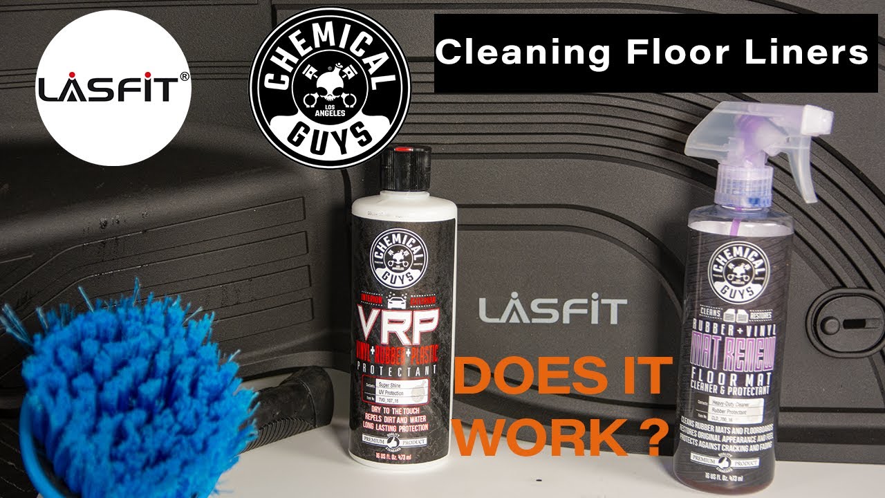 How to clean and maintain Lasfit all-weather custom fit vehicle floor  liners with Chemical guys detailing?