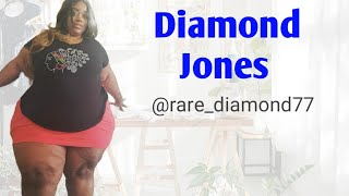 Diamond Jones Biography and Facts | Plussize Curvy Model
