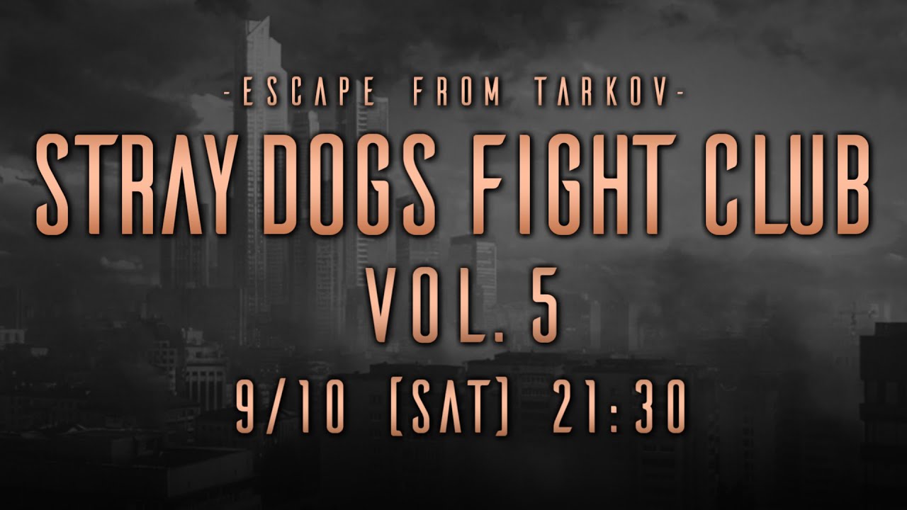 [ EFT大会 ] Stray Dogs Fight Club vol.5【タルコフ】 - YouTube