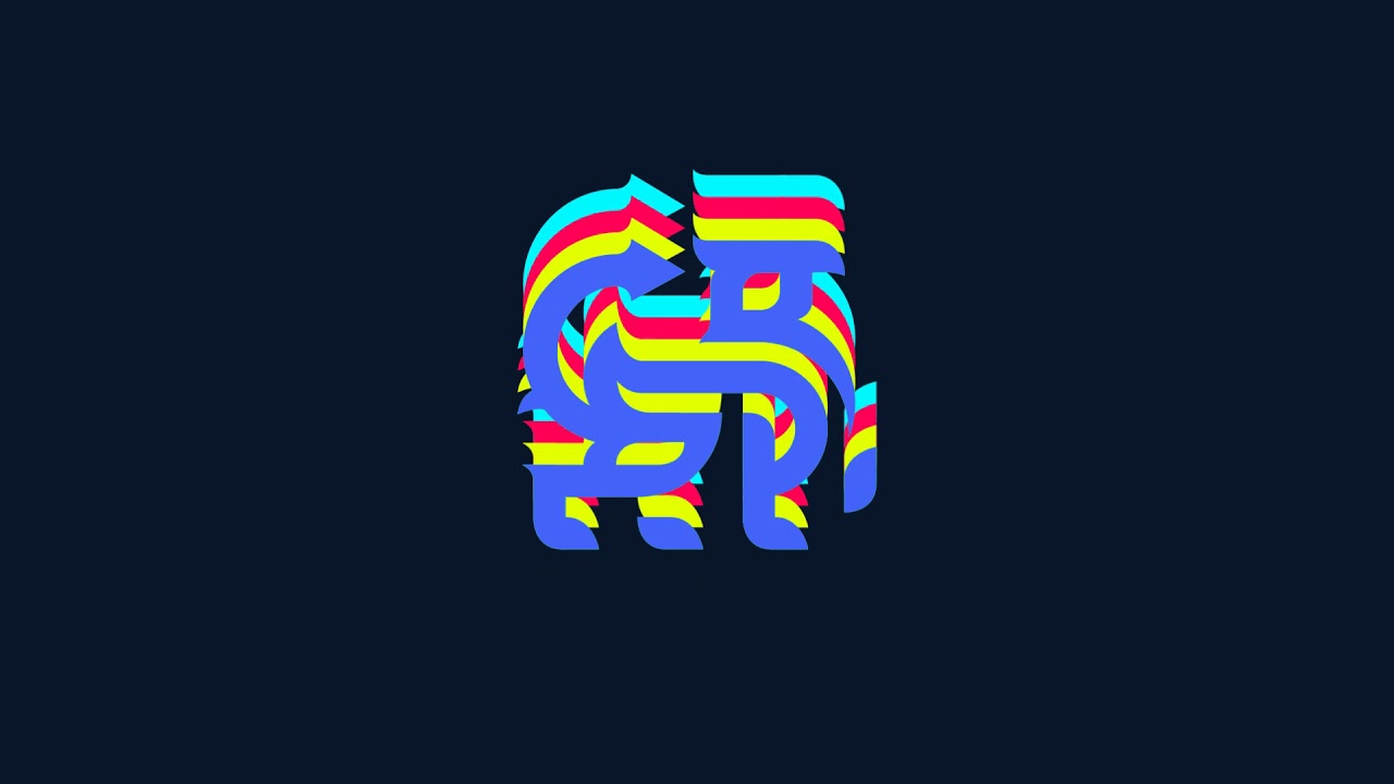 Griffin Design - Colourful Logo Animation made in Adobe After Effects