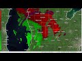 KGRR Velocity Data June 10th 2020 1104 am EDT to 135 pm EDT
