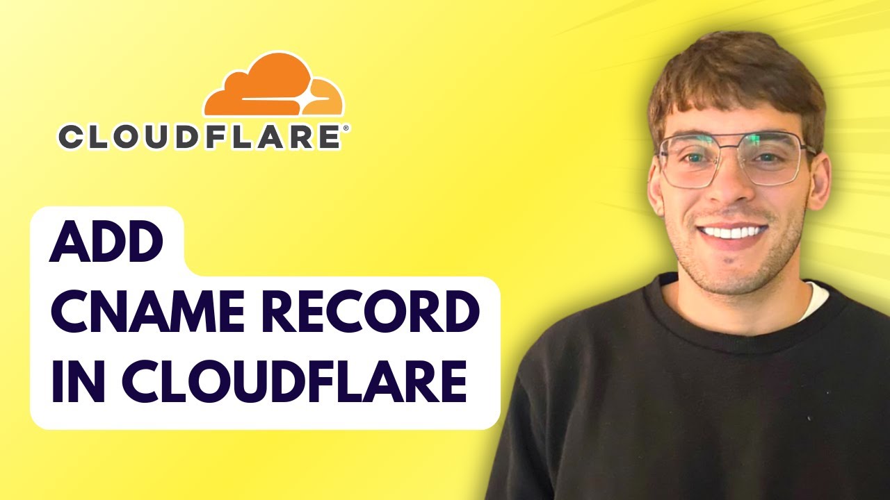 How to Add Cname Record in Cloudflare [2026 Full Guide] - YouTube