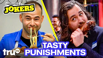 Best Punishments Involving Food (Mashup) | Impractical Jokers | truTV